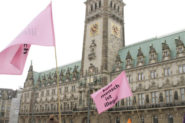51 Hamburg rathaus kein mensch